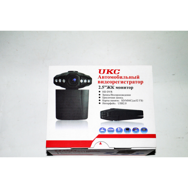 Автомобильный видеорегистратор DVR 198 RED PR4