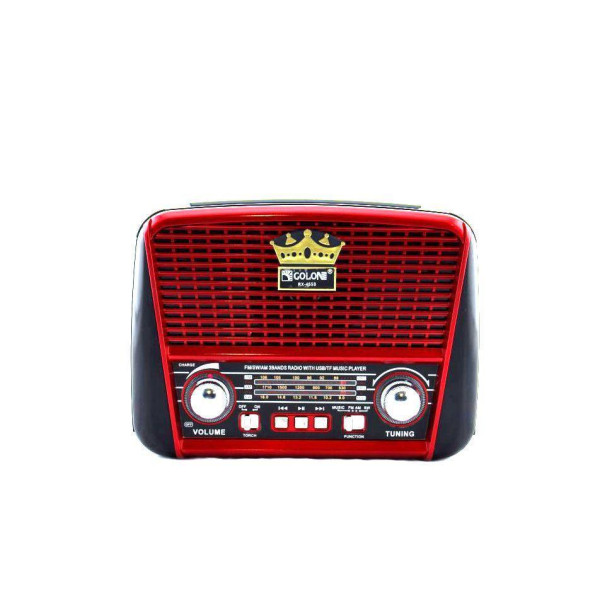 Ретро радиоприёмник RX-455 USB/аккумулятор PR4