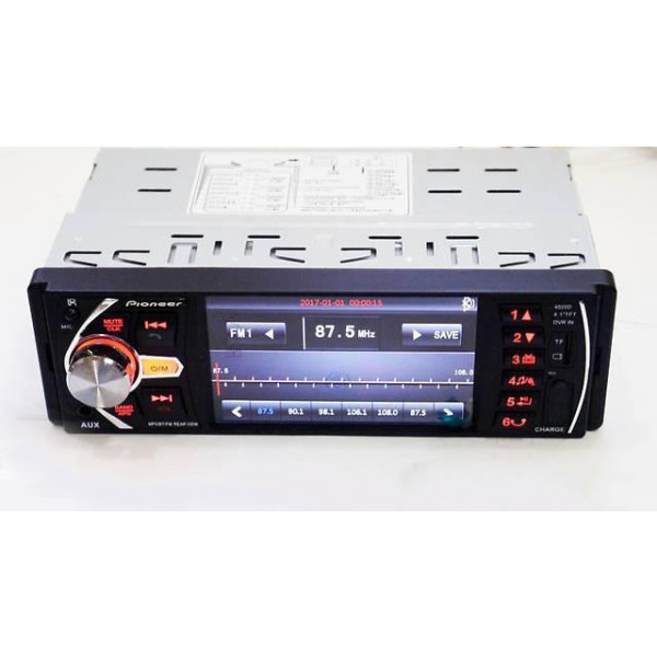 Автомагнитола MP5 4020 экран 4.1 Bluetooth AV-in PR5 1 DIN/ TFT/ Mp3/ FM / Видеовыход, Аудиовыход