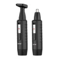 Универсальный триммер для удаления волос, оснащен двумя съемными насадками Gemei GEMEI GM 3115 CG21 PR2