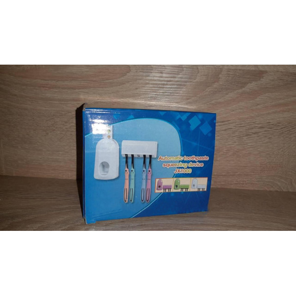 Автоматический дозатор зубной пасты ZGT SKY, Диспенсер для зубной пасты и щеток автоматический PR1