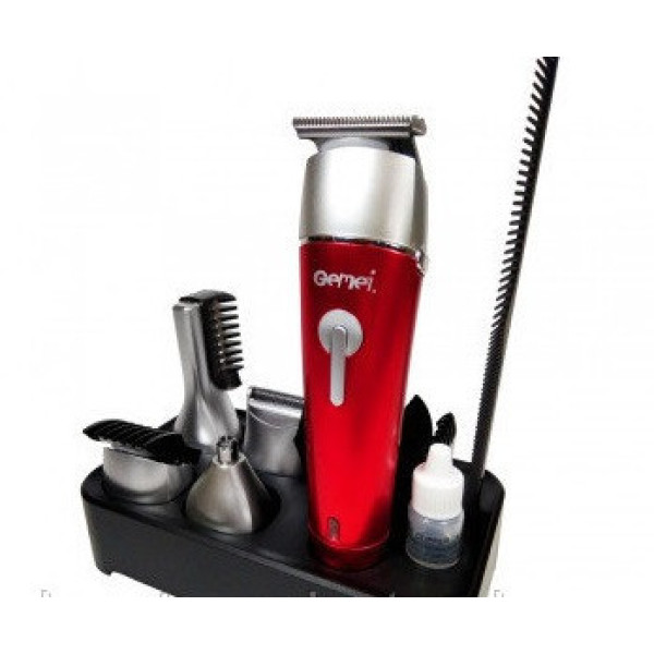 Мощная и надежная профессиональная аккумуляторная машинка для стрижки Gemei GM-571 PR4