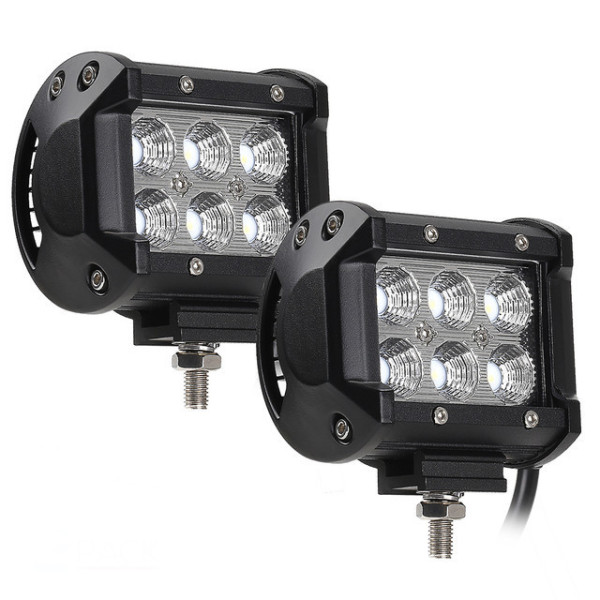Автофара 6 LED 5D-18W-SPOT, 95 х 70 х 80 мм CG02 PR3