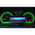 Автомобильные часы с термометр и вольтметром VST 7045v CG10 PR3