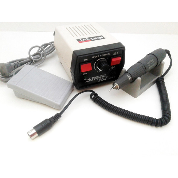 Фрезер Strong-204 для маникюра, 35.000 об/мин CG20 PR5