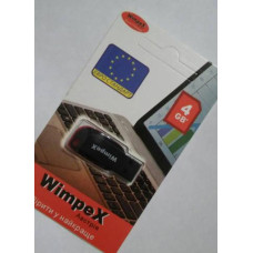 Флешка USB накопитель 4 Gb Wimpex PR3