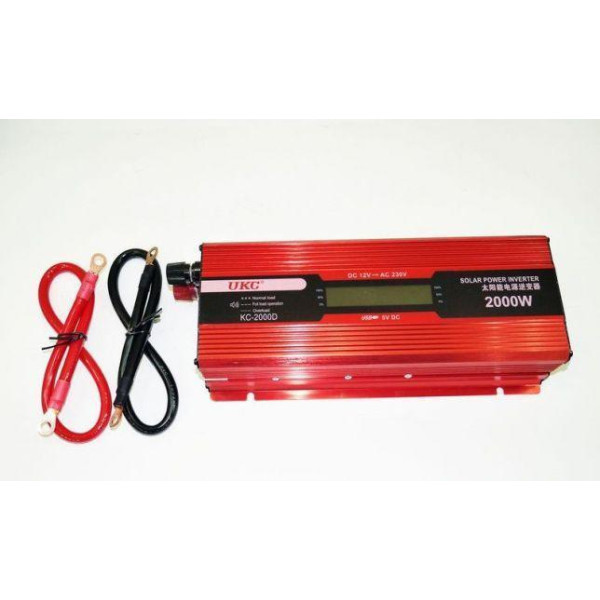 Преобразователь AC/DC KC-2000D 2000W + lcd преобразователь электричества, инвертор напряжения Преобразователь