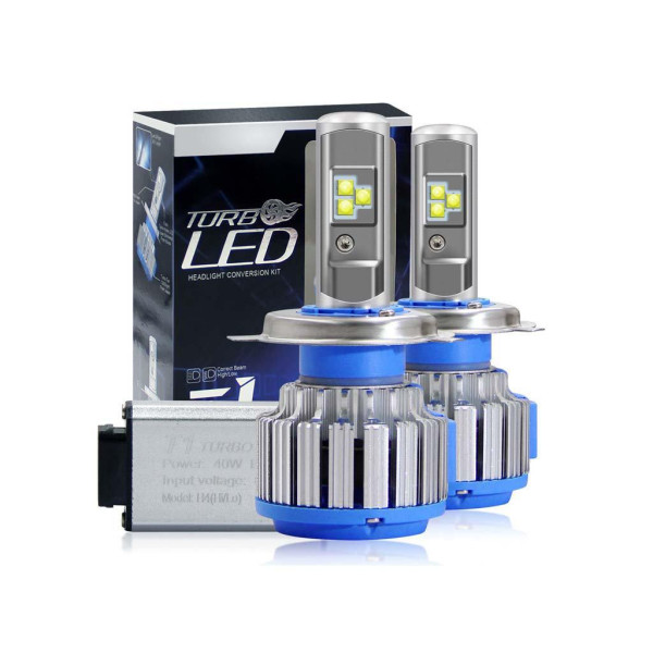 T1-H4 Светодиодные автомобильные лампы - огни Led Xenon Ксенон