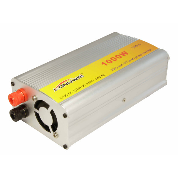 Преобразователь напряжения Konnwei 1000W 24DC преобразователь электричества, инвертор напряжения