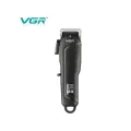 Профессиональная машинка для стрижки VGR V-683 для волос и бороды • Аккумуляторный триммер с LED-дисплеем, USB-зарядкой и насадками 3/6/9/12 мм