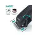 Профессиональная машинка для стрижки VGR V-683 для волос и бороды • Аккумуляторный триммер с LED-дисплеем, USB-зарядкой и насадками 3/6/9/12 мм