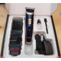 Профессиональная машинка для стрижки волос GEMEI GM6005 с насадками, питание от аккумулятора и от сети