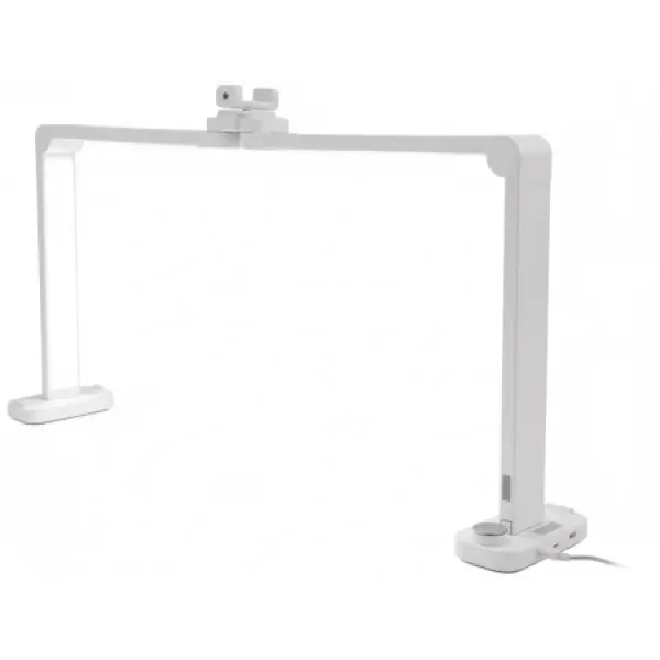 Професійна настільна LED-лампа F-800E 40W біла • Прямокутна лампа для манікюру, робочого столу, салону краси та косметолога 3500Lm