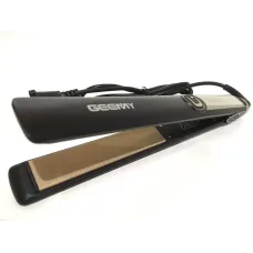 Профессиональная плойка - утюжок для выпрямления волос Gemei GM-416 ∙ Керамическое покрытие ∙ Регулятор температуры 150-230 С