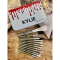 Профессиональные кисточки для макияжа Kylie Professional Brush Set 12 шт. ∙ Набор кистей Kylie Professional для глаз и лица