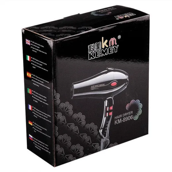 Профессиональный фен Kemei KM-8906 CG23 PR4