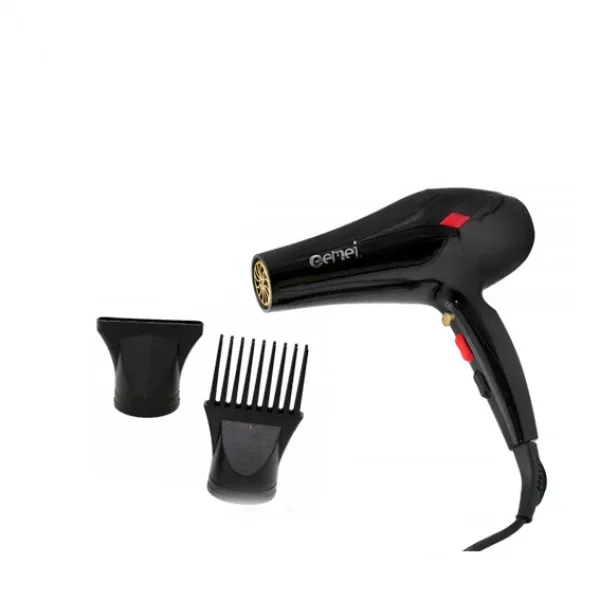 Профессиональный мощный фен для волос Gemei GM-1767 3000W