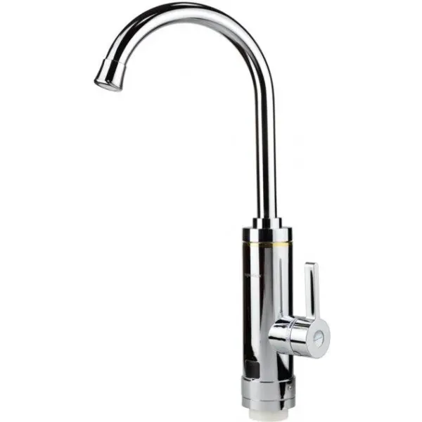 Проточный водонагреватель с дисплеем Delimano RX-016 ∙ Хромированный металл