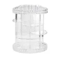 Прозрачный вращающийся органайзер для хранения косметики и парфюмерии BEAUTY BOX 360 Rotation Cosmetic Organizer