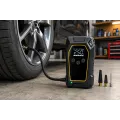 Пускозарядное устройство K5 4000A • Автомобильный Jump Starter 12V с компрессором 150 PSI, Power Bank 16000 мАч и LED-фонарем