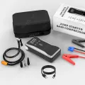 Пускозарядное устройство S3 10400 мАч • Автомобильный Jump Starter 12V с компрессором, USB-C, цифровым дисплеем и LED/SOS