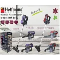 Пилосос Hoffmans HM-8810 1500 Вт • Вертикальний контейнерний пилосос 2 в 1 з HEPA-фільтром і 3 насадками