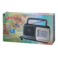 Радиоприемник KIPO KB 408 Портативное радио на батарейках + от сети 220