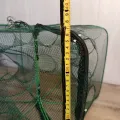 Раколовка 59×36 см на 12 лунок • Складная ловушка для раков, переносная рыболовная снасть для выездной рыбалки и установки в разрешенных водоемах
