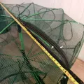 Раколівка 69×36 см на 16 лунок • Складна пастка для раків, переносна рибальська снасть для виїзної риболовлі та встановлення у дозволених водоймах