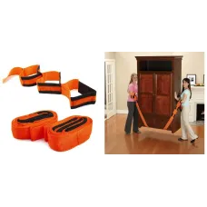 Ремни для переноса мебели, габаритных грузов и тяжестей, комплект из 2 штук