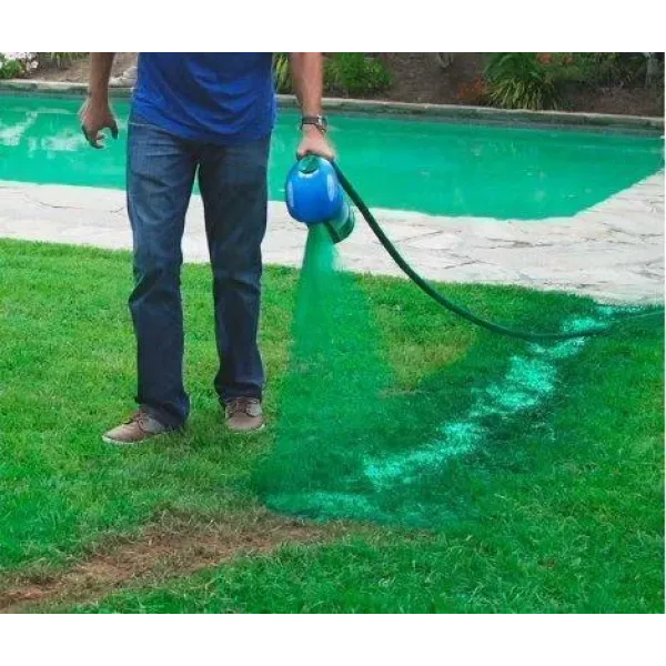 Жидкий газон Hydro Mousse Распылитель для гидропосева газона Искусственное озеленение