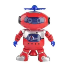Робот детский Dance 99444-3 (красный) | Ходячий робот| Интерактивная игрушка танцующий робот