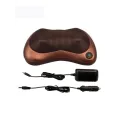 Роликовая массажная подушка Massage Pillow Массажер для спины и шеи и инфракрасным прогревом