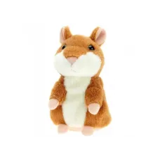 Говорящий хомяк-повторюшка Детская интерактивная мягкая игрушка