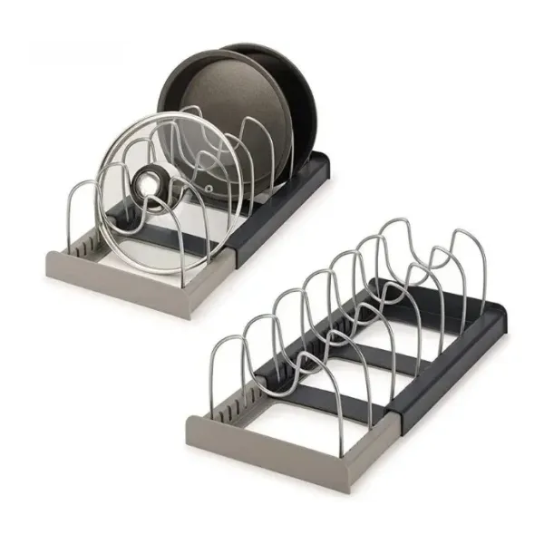 Раздвижной органайзер DISH RACK ∙ Держатель для хранения крышек