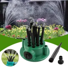 Умная система полива 12 в 1 / Спринклерный ороситель Multifunctional Water Sprinklers / Распылитель для газона / Поливочная система автоматическая / Дождеватель огородный Умная система полива 12 в 1 / Спринклерный ороситель Multifunctional Water Sprinklers / Распылитель для газона / Поливочная система автоматическая / Дождеватель огородный