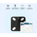 Умные Bluetooth смарт-весы напольные электронные с приложением для смартфона до 180 кг