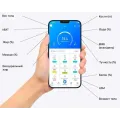 Умные Bluetooth смарт-весы напольные электронные с приложением для смартфона до 180 кг