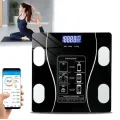 Умные Bluetooth смарт-весы напольные электронные с приложением для смартфона до 180 кг
