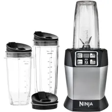 Умный блендер Nutri Ninja Auto iQ для приготовления смузи, соков и коктейлей, 1000 Вт