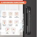 Умный дверной замок LOCK97 с 3D-распознаванием лица • Биометрический дверной замок LOCK97 с камерой 2 МП, Wi-Fi, отпечатком пальца и 6 способами доступа
