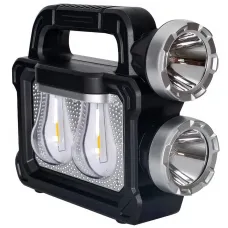 Ручной фонарь Hurry-bolt Multifunctional Portable Lamp HNB-7718-2W • Фонарь HNB-7718-2W на солнечной батарее с функцией PowerBank Ручной фонарь Hurry-bolt Multifunctional Portable Lamp HNB-7718-2W • Фонарь HNB-7718-2W на солнечной батарее с функцией PowerBank
