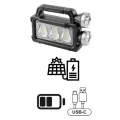 Ручной фонарь Hurry-bolt Multifunctional Portable Lamp HNB-7718-3W • Фонарь HNB-7718-3W на солнечной батарее с функцией PowerBank