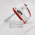 Ручной миксер DOMOTEC R6633W 260 Вт белый • Кухонный миксер DOMOTEC R6633W 7 скоростей с венчиками и крюками для теста