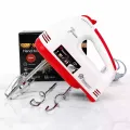 Ручной миксер DOMOTEC R6633W 260 Вт белый • Кухонный миксер DOMOTEC R6633W 7 скоростей с венчиками и крюками для теста