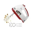 Ручной миксер DOMOTEC R6633W 260 Вт белый • Кухонный миксер DOMOTEC R6633W 7 скоростей с венчиками и крюками для теста