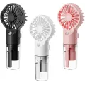 Ручной мини-вентилятор с функцией распыления воды 2 в 1 Small Fan EHF-12 • Портативный увлажняющий USB-вентилятор