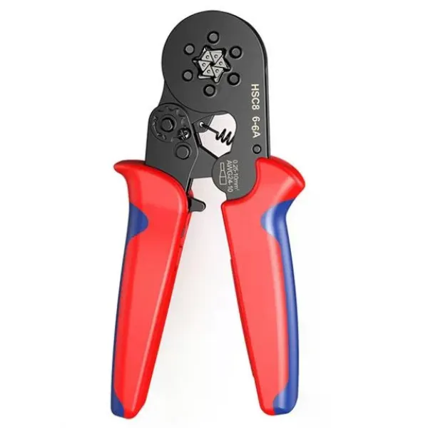 Ручной обжимной инструмент (пресс-клещи) для опрессовки клемм, наконечников и гильз ∙ Кримпер для проводов и электромонтажных работ