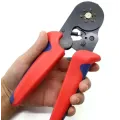 Ручной обжимной инструмент (пресс-клещи) для опрессовки клемм, наконечников и гильз ∙ Кримпер для проводов и электромонтажных работ