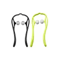 Ручной роликовый массажер для шеи Hexiang Neck Massager для снятия усталости и напряжения